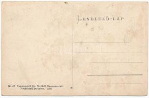 Nagyszeben, Hermannstadt, Sibiu; Főposta. Kunstanstalt Jos. Drotleff Nr. 43. / Posta centrala / Haup...