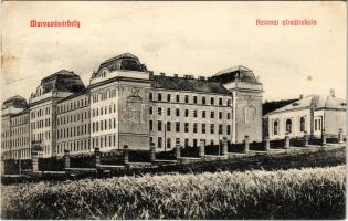 1911 Marosvásárhely, Targu Mures; Katonai alreáliskola / K.u.K. military school (fl)