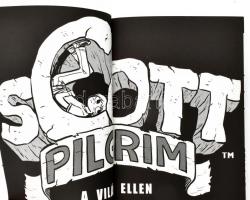 Bryan Lee O'Malley: Scott Pilgrim 1-4. Bp., 2004. Nyitott könyv Kiadói papírborítóval, jó állap...