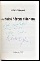 Mecser Lajos: A hajrá három pillanata. Miért - kiért fut a hosszútávfutó? Bp., 1992, VIVA. Fekete-fe...