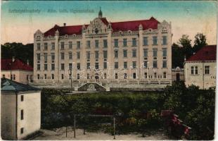 1918 Székelyudvarhely, Odorheiu Secuiesc; Római katolikus főgimnázium. Becsek D. Fia kiadása / Catholic grammar school (r)