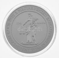 1999. 75Ft Ag "75 éves az MNB" dísztokban, tanúsítvánnyal T:BU Adamo EM158