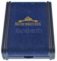 1999. 75Ft Ag "75 éves az MNB" dísztokban, tanúsítvánnyal T:BU Adamo EM158
