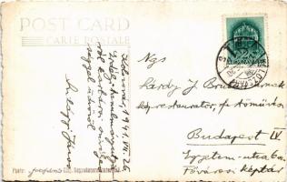 1941 Kolozsvár, Cluj; Múzeum belső. Szilágyi János régész levele Sárdy J. Brutus festőművésznek / mu...