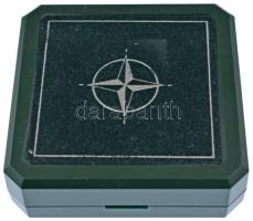 1999. "NATO csatlakozás" Ag emlékérem eredeti díszdobozban, tanúsítvánnyal (28,28g/0.925/3...