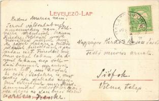 1909 Balatonfüred, Yacht egylet. Koller Károly József kiadása