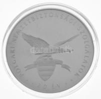 DN "Polgári Nemzetbiztonsági Szolgálatok - 20 év / Nemzetbiztonságért" jelzett Ag emlékére...