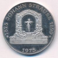 Ausztria 1975. 100Sch Ag 150 éve született ifj. Johann Strauss T:UNC (eredetileg PP) Austria 1975. 100 Schilling Ag 150th Anniversary of the Birth of Johann Strauss the Younger C:UNC (originally PP) Krause KM#2923