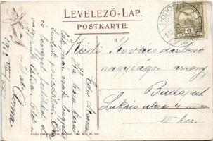 1912 Felsőzúgó-fürdő, Ruzsbachfürdő, Bad Ober Rauschenbach, Kúpele Vysné Ruzbachy; Tátra, Teresia ny...