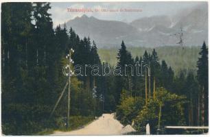 1915 Tátraszéplak, Tatranska Polianka, Westerheim (Magas-Tátra, Vysoké Tatry); Dr. Otto csúcs és Sze...