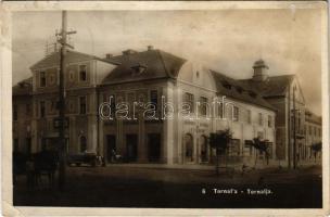 Tornalja, Safárikovo, Tornala; Központi szálloda, étterem és kávéház / hotel, restaurant and café (fl)