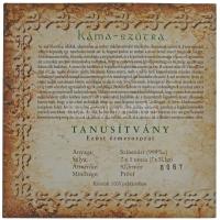 DN "Káma-Szútra" 7xklf kétoldalas, jelzett Ag emlékérem (31,1g/0.999/42,5mm) teljes soroza...