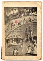 Hollóné Hatos Kornélia: A kézimunkaoktatás vezérkönyve. Leánygimnáziumok, leányliceumok, és polgári leányiskolák számára. Szeged,1941., (Ablaka György-ny.), 236+9 p.+2 (színes képek: Matyi ingdíszek, az egyik kihajtható) t.+ 1 (melléklet) t. Oldalszámozáson belül gazdag fekete-fehér képanyaggal illusztrált. Első kiadás. A borító Kerny István (1879-1969) fotóművész munkája (1941 Kerny.) Kiadói papírkötés, foltos, sérült borítóval, két kijáró lappal. Ritka!