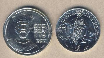 1972. 50Ft Ag + 100Ft Ag "Szt.István" T:BU