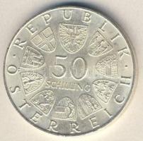 Ausztria 1969. 50Sch Ag "I. Maximilán császár" T:2