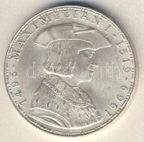 Ausztria 1969. 50Sch Ag "I. Maximilán császár" T:2