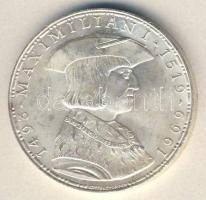 Ausztria 1969. 50Sch Ag "I. Maximilán császár" T:2