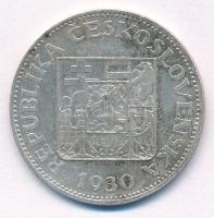 Csehszlovákia 1930. 10K Ag T:XF patina Czechoslovakia 1930. 10 Korun Ag C:XF patina