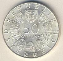 Ausztria 1969. 50Sch Ag "I. Maximilán császár" T:2