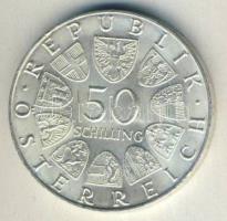 Ausztria 1969. 50Sch Ag "I. Maximilán császár" T:2