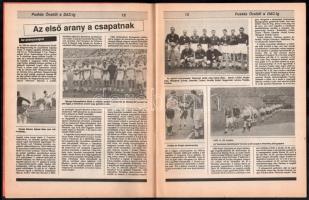 cca 1980 Babiák László: Puskás Öcsitől a DAC-ig, a Heti Ifi különkiadványa, 48+(2) p