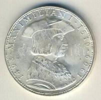 Ausztria 1969. 50Sch Ag "I. Maximilán császár" T:2+
