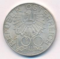 Ausztria 1979. 100Sch Ag "700 éves a Wiener Neustadt-i dóm" T:AU,XF patina Austria 1979. 1...