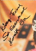 2005 Horváth Éva, nagyméretű falinaptár, Horváth Éva modell által DEDIKÁLT, 50x35 cm