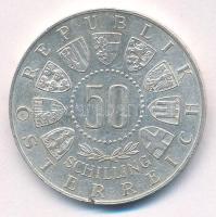 Ausztria 1964. 50Sch Ag "IX. Téli Olimpia Innsbruck" T:XF durva ph., kis patina Austria 19...
