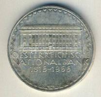 Ausztria 1966. 50Sch Ag "150 éves az Osztrák Nemzeti Bank" T:2+