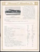 cca 1910-1920 Termaat & Monahan Motores Marinos. New York, Termaat & Monahan, 34+2 p. Termaa...