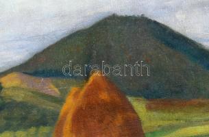 Basch Andor (1885-1944): Boglyák a Kereszthegy alatt (Nagybánya), 1900-as évek. Olaj, vászon, jelzet...