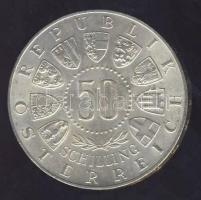 Ausztria 1964. 50Sch Ag "IX. téli olimpia - Innsbruck" T:2+