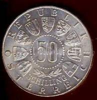 Ausztria 1964. 50Sch Ag "IX. téli olimpia - Innsbruck" T:2+