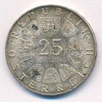 Ausztria 1967. 25Sch Ag "250 éve született Mária Terézia" T:AU patina Austria 1967. 25 Sch...
