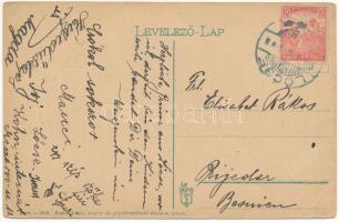 1918 Lőcse, Levoca; Kir. katolikus főgimnázium. Braun Fülöp kiadása / Catholic grammar school (EB)