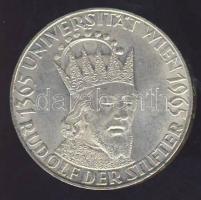 Ausztria 1965. 50Sch Ag "Bécsi Egyetem - 600 éves Rudolf, az Alapító" T:2+