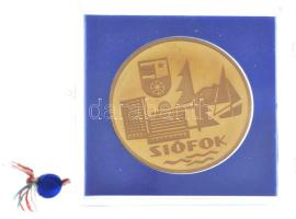 ~1970-1980. "Siófok / Állami Pénzverő - Ékszer Díszmű Jelvény Érem - Gold und Silberwaren"...