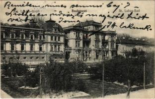 1913 Budapest II. Szent Lukács fürdő, Császár fürdő