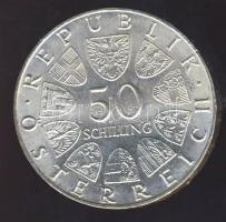 Ausztria 1970. 50Sch Ag "300 éves az Innsbrucki Egyetem" T:2+