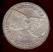 Ausztria 1963. 50Sch Ag "Tirol 600 éve Ausztriáé" T:1