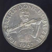 Ausztria 1967. 50Sch Ag "100 éves a Kék Duna keringő" T:1