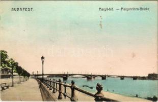 1909 Budapest, Margit híd. S.L.B. No. 182. (fl)