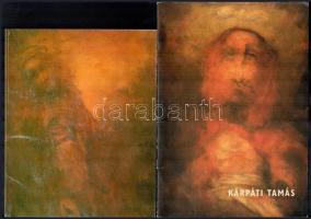Kárpáti Tamás festőművész 4 db katalógusa: Tihanyi Bencés Apátság 2003, Kárpáti Tamás 1999 (Tisza Ny...