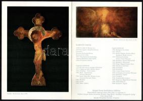 Kárpáti Tamás festőművész 4 db katalógusa: Tihanyi Bencés Apátság 2003, Kárpáti Tamás 1999 (Tisza Ny...