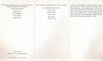 Gerőné Krámer Márta, et alii (szerk.): Magyar építészet a két világháború között. Bp., 1981, O. M. F...