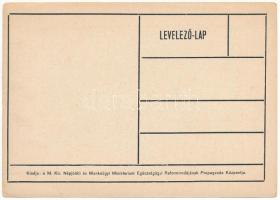 Zárt ajtó, csukott ablak biztos betegség. Levegő, sport, napfény erő és egészség. Kiadja a M. Kir. N...