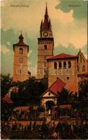 1908 Körmöcbánya, Kremnitz, Kremnica; Vártemplom. Ritter Lipót J. kiadása / castle church (EK)