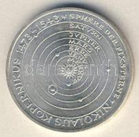 NSZK 1973. 5M Ag "Kopernikusz" T:1