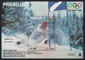 Winter Olympic Games, Calgary block, Téli olimpiai játékok, Calgary blokk